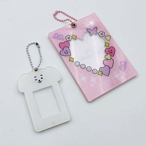 Transparent Acrylic <b>Keychain</b> <b>Customize</b> Your Own Design Photocard Holder Keychains - Product Image 5