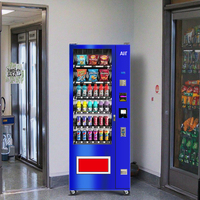 Petit distributeur automatique sans pilote intelligent de boissons et de collations réfrigérées avec fonction SDK intégrée