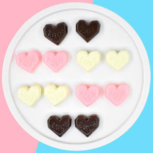 Cabujón de Resina con Forma de Corazón al Mejor Precio para Manualidades, Decoración de Casas de Muñecas, Comida en Miniatura y Fundas de Teléfono - Product Image 2