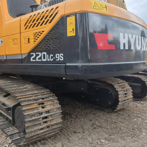 Hyundai 220-9S d'occasion 22 tonnes Pelle hydraulique sur chenilles 2022 Modèle Cummins Engine Composants hydrauliques d'origine Corée - Product Image 6