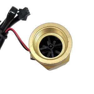 Capteur de débit à impulsions Hall à dents internes à 6 points G3/4 pour chauffe-eau, matériau en laiton, connexion G1/2 - Product Image 1