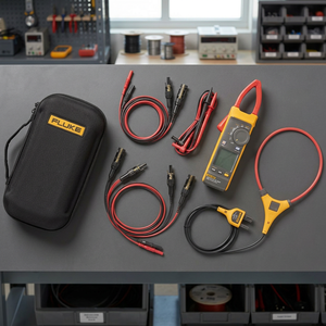 ชุดเครื่องวัดแบบหนีบ393FC Fluke 1500 V DC ตรวจวัดพลังงานแสงอาทิตย์ IP54-Rated สำหรับแมว III 1500 V - Product Image 2