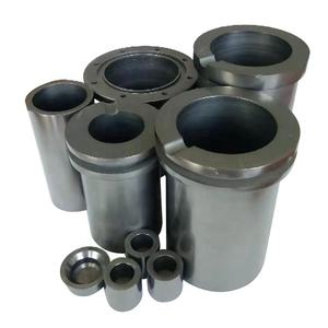 <span class=keywords><strong>Prix</strong></span> d'usine bon marché Four à induction personnalisé à haute résistance Creuset en graphite de carbone en fonte d'aluminium à vendre - Product Image 1