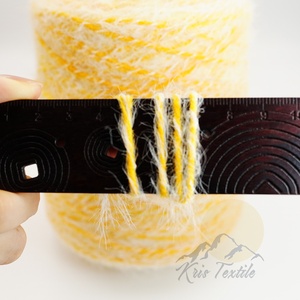 Polyester Pha Trộn Sợi 30% Kim Loại 17% Polyester 33% Acrylic 10% Nylon 10% Len Sợi Đếm 3.6 Dệt Kim Sợi - Product Image 6