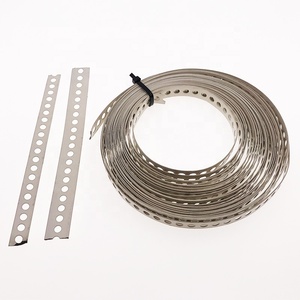 Bande perforée fixe en PVC galvanisé 2025 avec trous multiples en acier inoxydable SS304, bande perforée droite - Product Image 1