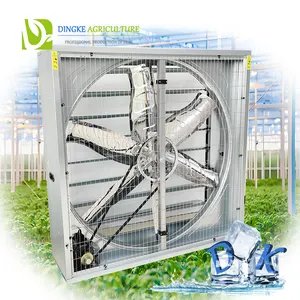 Martillo de pared grande, sistema de escape de refrigeración de invernadero industrial, ventiladores de ventilación, ventilador evaporativo de granja avícola de 50 pulgadas