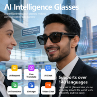 Gafas Inteligentes SANVNET F67 2026, Llamadas por Bluetooth, Reproducción de Música, Inteligencia Artificial, Traducción, Asistente de Voz, Gafas de Sol Inteligentes Inalámbricas