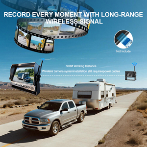 Wireless Backup <b>Camera</b> Security <b>System</b> Digital 7 Inch Monitor With Infrared for Vehicle School Bus YB-Wireless-X38 Wireless Secu - Product Image 3