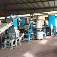 Machine de recyclage de circuits imprimés, équipement de recyclage de cartes électroniques, usine de recyclage de déchets électroniques, broyeur, trieuse et séparateur de circuits imprimés