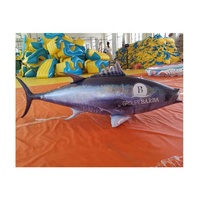 Hong kong — modèle de poisson gonflable en PVC étanche
