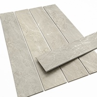 WYRAX Hospitality Suite Carrelage SPC 5mm aspect pierre beige avec couche d'usure de 0,3mm pour l'amélioration des chambres d'hôtes