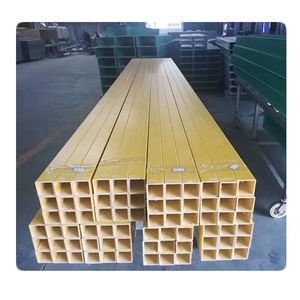 電気非導電性引抜きグラスファイバーチューブFRPスクエアパイプ - Product Image 3