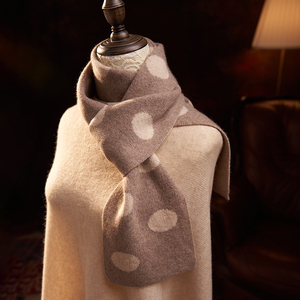 New Design Korean Winter Warm Silk <strong>Wool</strong> Scarf Soft Knitted Scarf <strong>Shawl</strong> <strong>100</strong>% Real Cashmere Scarf - Product Image 2