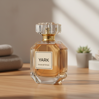 Flacon de parfum en verre personnalisé, magnétique, fantaisie, rond, vide, 30 ml, 50 ml, 100 ml, avec pompe pulvérisateur