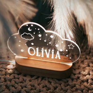 <span class=keywords><strong>3D</strong></span> ánh sáng ban đêm LED trực quan bảng đèn <span class=keywords><strong>3D</strong></span> Holographic Đèn Led ảo ảnh quang học Acrylic Đèn trang trí - Product Image 1