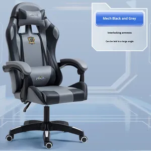 Silla ergonómica de diseño moderno para juegos, cómodo asiento reclinable de látex, silla de trabajo para <span class=keywords><strong>Internet</strong></span> y café - Product Image 5