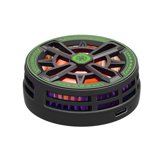 Cooling Magnetic Wireless Charger 15w Fast Charger with Wireless Cooling Fan 3 in 1 Wireless Charger for Mobile Phone