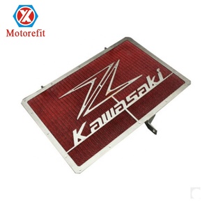 RTS per <span class=keywords><strong>Kawasaki</strong></span> Z1000/SX Z750/<span class=keywords><strong>800</strong></span> ZR800 serbatoio dell'acqua in acciaio inossidabile modificato coperchio del serbatoio dell'acqua della rete coperchio protettivo - Product Image 2