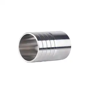 Sanitary Polished Fittings 304 316 Stainless Steel Welded Tubing Fittings