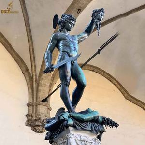 <span class=keywords><strong>Estatua</strong></span> <span class=keywords><strong>de</strong></span> Bronce <span class=keywords><strong>de</strong></span> Perseo con la Cabeza <span class=keywords><strong>de</strong></span> <span class=keywords><strong>Medusa</strong></span>, Héroes Míticos Griegos <span class=keywords><strong>de</strong></span> Tamaño Real - Product Image 1