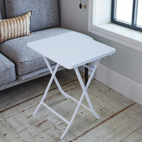 Table pliante rectangulaire moderne nordique Simple petit carré pour manger/étude/balcon petits appartements meubles de maison pliable