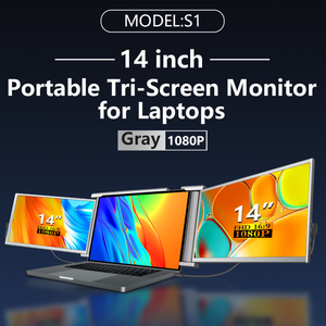 Monitor Dual Plug and Play con Pantalla Doble de 14 Pulgadas para Multitarea sin Interrupciones y Mayor Productividad - Product Image 3