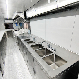 Camion de nourriture de cuisine mobile en gros restaurant entièrement équipé restauration commerciale bar à jus chariot à café remorque de nourriture - Product Image 6