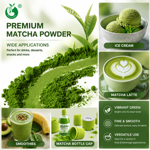 Échantillon Gratuit Certifié Biologique USDA de <span class=keywords><strong>Poudre</strong></span> de <span class=keywords><strong>Matcha</strong></span> de Qualité Cérémoniale pour Boissons au Thé - Product Image 3