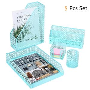 <span class=keywords><strong>Accesorios</strong></span> <span class=keywords><strong>de</strong></span> Papelería <span class=keywords><strong>para</strong></span> <span class=keywords><strong>Oficina</strong></span> en Casa, Organizador <span class=keywords><strong>de</strong></span> Escritorio Metálico Perforado, Color Rosa, Bonito, <span class=keywords><strong>para</strong></span> Mujer - Product Image 5