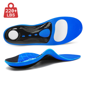 Plantillas ortopédicas para dolor en el talón, pronación, soporte metatarsiano, Plantillas de absorción de impacto para el dolor de pies - Product Image 4