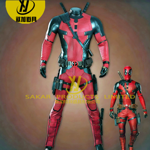 <span class=keywords><strong>Costume</strong></span> de cosplay de personnage de film de haute qualité, sur mesure pour Deadpoo Wade Wilson, pour collection personnelle, adulte, jeu de rôle - Product Image 2