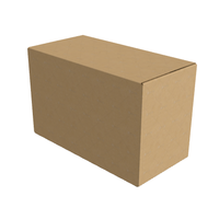 Carton d'emballage standard pour transport, multi-tailles, boîte en carton ondulé pour l'expédition express, vente chaude