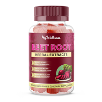 Gummies de Betterave avec CoQ10 et Vitamine B12 – Stimulant d'Oxyde Nitrique pour la Tension Artérielle et la Santé Cardiaque – Complément d'Extrait de Betterave