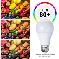 Ampoules LED en gros d'usine 5W 7W 9W 12W 15W 18W Ampoules LED d'intérieur E27 B22 pour l'éclairage domestique