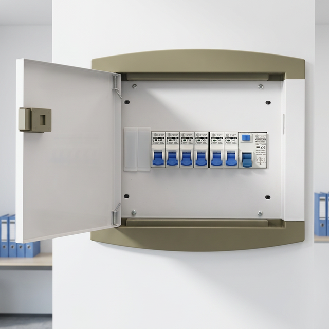 LYD1-6 6Way Directly Sent Manufacturers Single-Phase Electrical Distribution Box 125A  Electrical Distribution Box