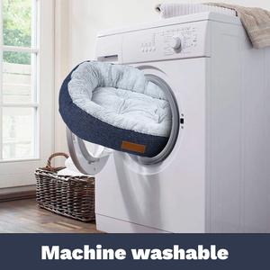 Aangepaste Maat Vorm Fiber Vierkant/Rond Warm Antislip Bodem Wasbaar Pluche Huisdier Kussen Kat <span class=keywords><strong>Bed</strong></span> Voor Kleine Middelgrote En Grote Hond - Product Image 2