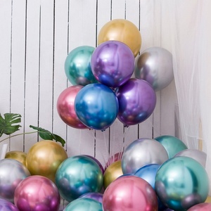 Globos para Decoración de Fiestas, Globos Metálicos Circulares de Colores, Resistentes a Explosiones, para el Día de los Inocentes - Product Image 4