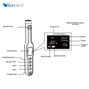 Appareil dentaire <span class=keywords><strong>UDG</strong></span> Wismy Bondent 16:1 Moteur endo sans fil avec localisateur d'apex Fichier endo <span class=keywords><strong>UDG</strong></span> Meilleur localisateur d'apex Endomoteur approuvé CE - Product Image 3