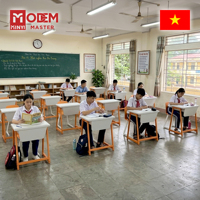 MINYI BAND Vietnam Ensemble bureau et chaise d'école, bureau de travail, bureau d'étude, bureau pour étudiant et ensemble de mobilier scolaire
