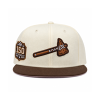 Casquette de baseball unisexe en coton, style rétro décontracté, nouvelle collection, casquette ajustée originale, casquette snapback, casquette fermée, vente en gros
