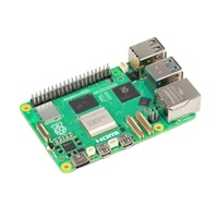 Carte mère Raspberry Pi 5 d'origine, 2 Go, 4 Go, 8 Go, 16 Go de RAM en option, double USB 3.0, BT 5.0, carte de développement embarquée
