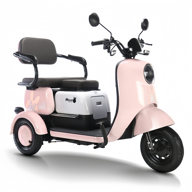 Low Price Brushless Strong Electric Tricycle With Three Wheels Electric Scooters for Adults