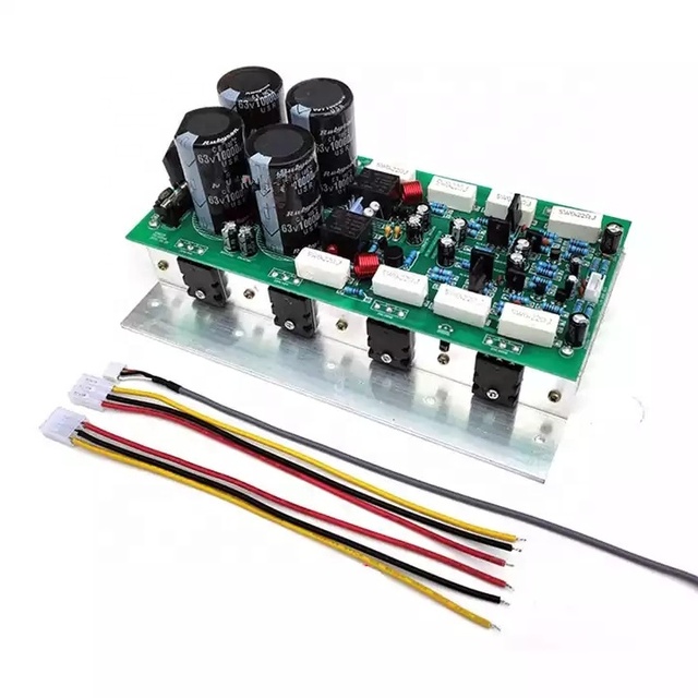 2.0 Stereo Amplifier 400W + 400W Hifi Power Amplifier Board A1943 5200 1943 Amplifier Board High Power AC Dual 24-36V 2 Channel