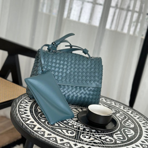 Nuova Borsa a Tracolla <span class=keywords><strong>di</strong></span> <span class=keywords><strong>Lusso</strong></span> 2025 <span class=keywords><strong>in</strong></span> Vera <span class=keywords><strong>Pelle</strong></span> <span class=keywords><strong>di</strong></span> Vacchetta <span class=keywords><strong>di</strong></span> Alta Qualità, Intrecciata a Mano, <span class=keywords><strong>Borse</strong></span> Artigianali <span class=keywords><strong>in</strong></span> <span class=keywords><strong>Pelle</strong></span> per Donne - Product Image 2