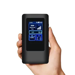 Router MIFI Portátil 5G M2A con Pantalla a Color, Doble Banda, Enrutamiento Inalámbrico <span class=keywords><strong>de</strong></span> 300M para Uso en Exteriores, 1000mbps Máx. LAN, VoIP, Nuevo Firewall - Product Image 2