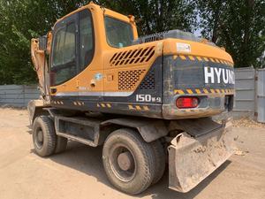 Prix bon marché de qualité Pelle sur pneus d'occasion Hyundai 150W-9 Corée Pelle d'occasion originale Hyundai 150W-9 à vendre - Product Image 4