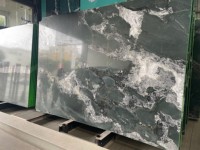 SH STONE nouvelle dalle de marbre vert de cristal Fuchsite dalle de quartzite de mur de fond de luxe naturel pour la conception de mur intérieur de villa