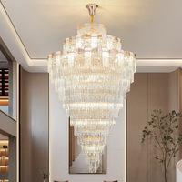 Villa de luxe, lustre sur mesure de 2 mètres de haut
