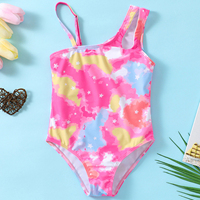 Bikini Bandeau buatan tangan untuk anak perempuan pakaian renang motif papan catur seksi dengan dekorasi berpayet dan ritsleting harga pabrik murah