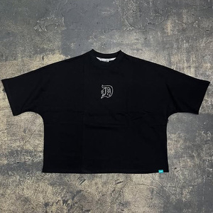 Người Đàn Ông Của Chất Lượng Cao Dệt Kim Áo Thun Quá Khổ Bóng Rổ Jersey Với Long Lanh Sáng Bóng Thạch Màn Hình In Lưới Thiết Kế - Product Image 4